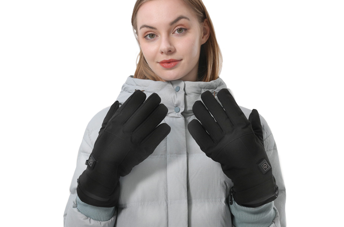 Aroma Season Rechargeable Battery Heated Gloves for Men and Women Battery Powered Winter Gloves Winter Outdoor Activities Hiking Gloves Relieve Raynauds Disease 